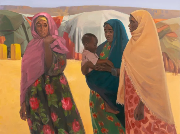 Tewodros Hagos | The Three Standing Women, 2023